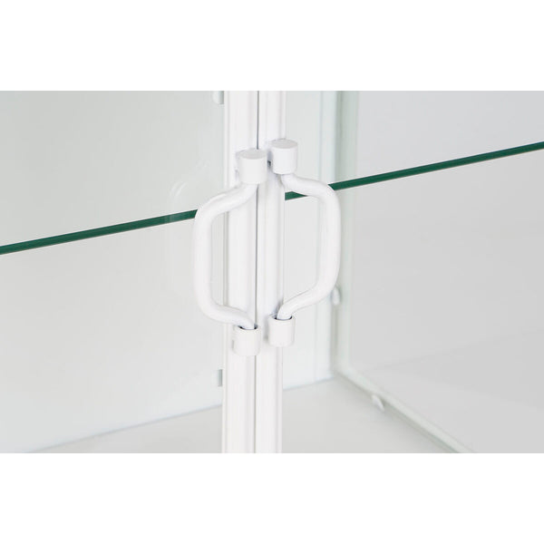 Anrichte DKD Home Decor Weiß Metall Kristall 120 x 40 x 81 cm