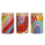 Gefäß DKD Home Decor Bunt natürlich Bambus Dolomite 1 L 10 x 10 x 16 cm (3 Stück)