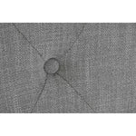 Kopfende des Betts DKD Home Decor Grau Kautschukholz 160 x 10 x 120 cm