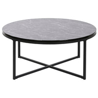 Tischdekoration DKD Home Decor Metall Holz MDF 80 x 80 x 35 cm