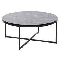 Tischdekoration DKD Home Decor Metall Holz MDF 80 x 80 x 35 cm