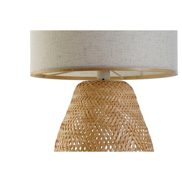 Tischlampe DKD Home Decor Braun natürlich Bambus 50 W 220 V 40 x 40 x 71 cm