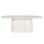 Esstisch Home ESPRIT Weiß Mango-Holz 200 x 100 x 75 cm