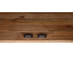 Anrichte Home ESPRIT Weiß Gold natürlich Holz 80 x 45 x 97 cm