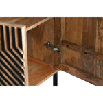 Anrichte Home ESPRIT Schwarz Gold natürlich Holz 180 x 40 x 80 cm