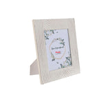 Fotorahmen Home ESPRIT Weiß Kristall Holz MDF Indianer 32 x 1,5 x 37 cm