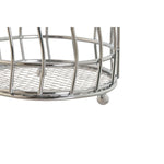 Besteckkorb Home ESPRIT Silberfarben Metall 11.5 x 11.5 x 15.5 cm