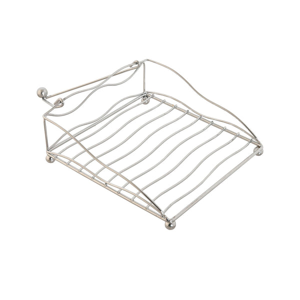 Serviettenring Home ESPRIT Silberfarben Metall 19 x 19 x 7 cm