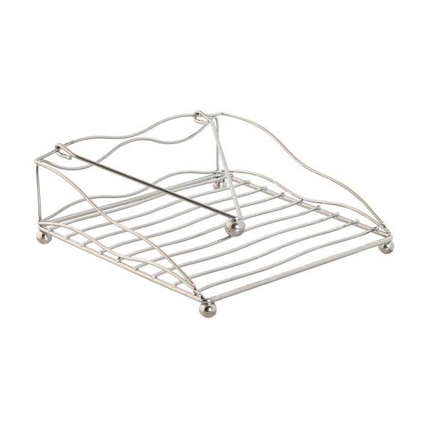 Serviettenring Home ESPRIT Silberfarben Metall 19 x 19 x 7 cm