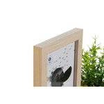 Fotorahmen Home ESPRIT natürlich Holz MDF Skandinavisch 25 x 7 x 19 cm
