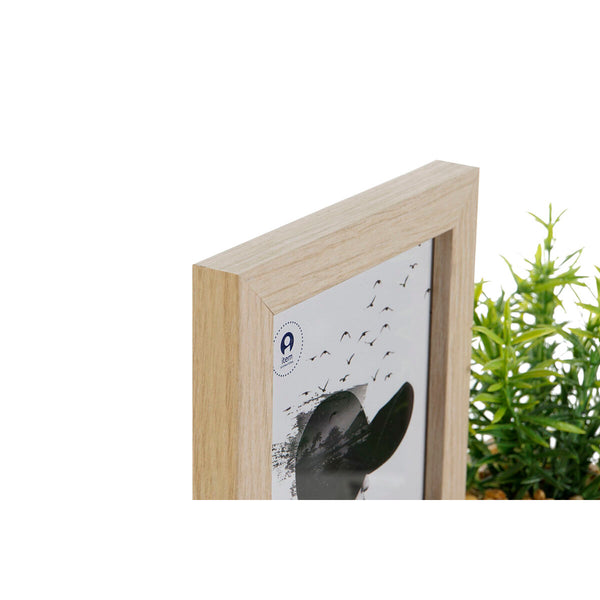 Fotorahmen Home ESPRIT natürlich Holz MDF Skandinavisch 25 x 7 x 19 cm