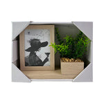 Fotorahmen Home ESPRIT natürlich Holz MDF Skandinavisch 25 x 7 x 19 cm