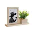 Fotorahmen Home ESPRIT natürlich Holz MDF Skandinavisch 25 x 7 x 19 cm