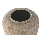 Vase Home ESPRIT Weiß Metall 31,5 x 31,5 x 38,5 cm