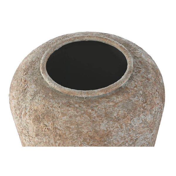 Vase Home ESPRIT Weiß Metall 31,5 x 31,5 x 38,5 cm