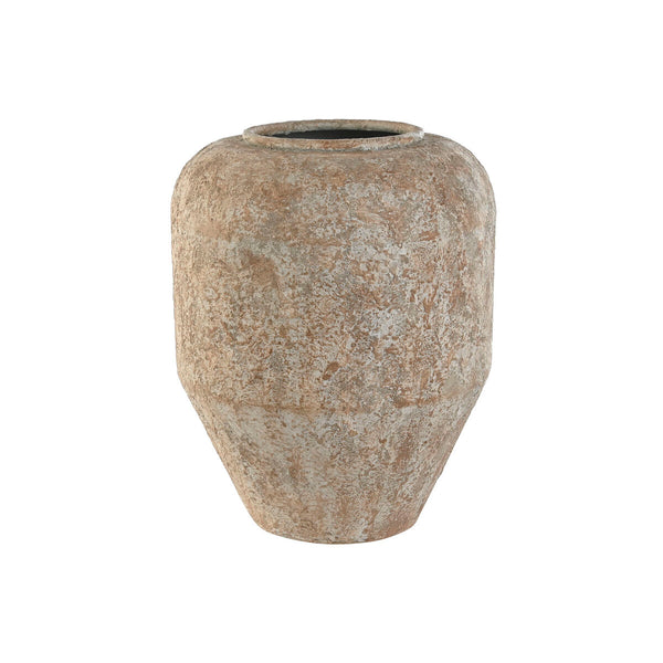 Vase Home ESPRIT Weiß Metall 31,5 x 31,5 x 38,5 cm