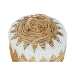 Set dekorativer Karten Home ESPRIT Weiß natürlich Naturfaser Boho (2 Stücke)