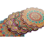 Untersetzer Home ESPRIT Kork Dolomite 20 x 20 x 1 cm (4 Stück)