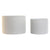 Lampenschirm Home ESPRIT Beige Leinen Metall 40 x 40 x 28 cm (2 Stück)