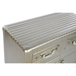 Anrichte Home ESPRIT Silberfarben Metall Holz MDF 80 x 39 x 82 cm