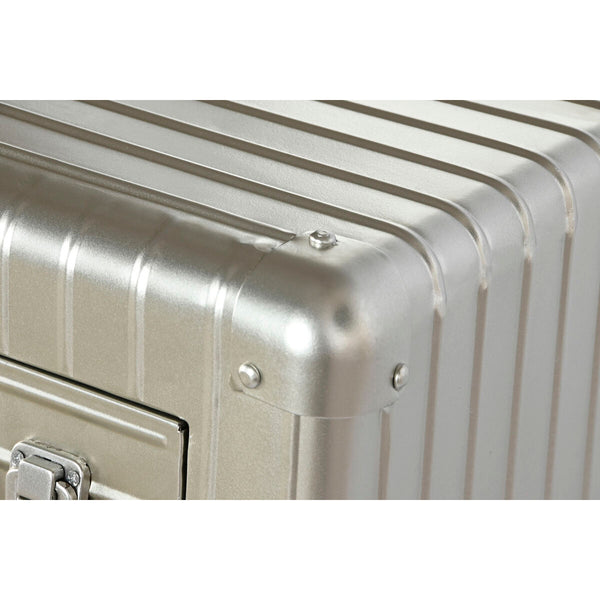 Anrichte Home ESPRIT Silberfarben Metall Holz MDF 80 x 39 x 82 cm