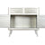 Anrichte Home ESPRIT Silberfarben Metall Holz MDF 80 x 39 x 82 cm