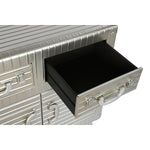 Anrichte Home ESPRIT Silberfarben Metall Holz MDF 80 x 39 x 82 cm