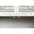Anrichte Home ESPRIT Silberfarben Metall Holz MDF 80 x 39 x 82 cm