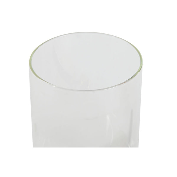 Set mit 2 Kanistern Home ESPRIT Gold natürlich Bambus Borosilikatglas 24 x 12 x 18,5 cm