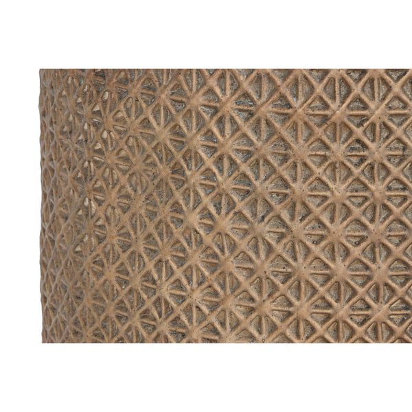 Blumentopf Home ESPRIT Braun Magnesium 50,8 x 50,8 x 83,5 cm