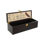 Weinzubehör-Set Home ESPRIT Braun Holz MDF 36 x 11 x 12 cm