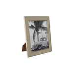 Fotorahmen Home ESPRIT Silberfarben Kristall polystyrol 25,5 x 1,5 x 30,5 cm
