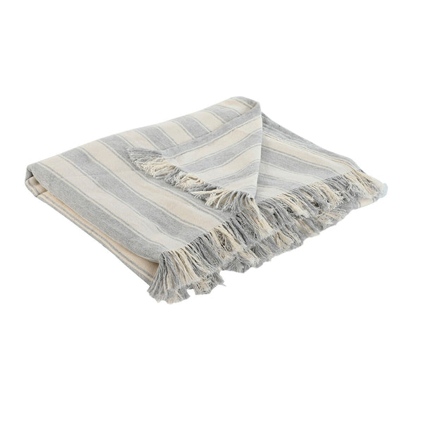 Bettdecken Home ESPRIT Beige Grau 150 x 250 cm
