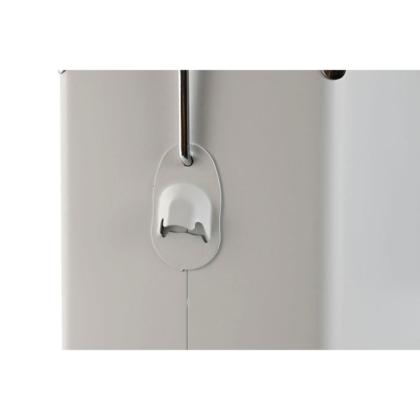 Tragbarer Kühlschrank Home ESPRIT Weiß PVC Metall Stahl Polypropylen 17 L 32 x 24 x 36 cm