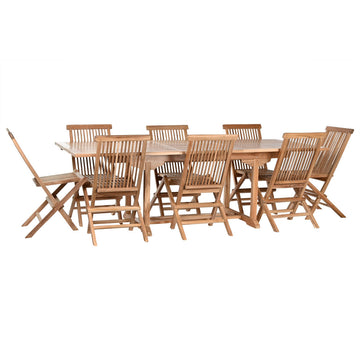 Tisch-Set mit Stühlen Home ESPRIT 180 x 100 x 75 cm
