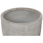 Satz Blumentöpfe Home ESPRIT Beige Fiberglas Magnesium 45 x 45 x 43 cm (3 Stück)