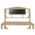 Regal Home ESPRIT Schwarz Tafel Tannenholz 98 x 68 x 192 cm