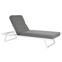 Gartenmöbel Home ESPRIT Grau 130 x 68 x 65 cm 190 x 70 x 65 cm 198 x 68 x 65 cm