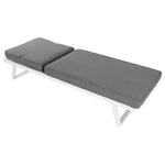 Gartenmöbel Home ESPRIT Grau 130 x 68 x 65 cm 190 x 70 x 65 cm 198 x 68 x 65 cm