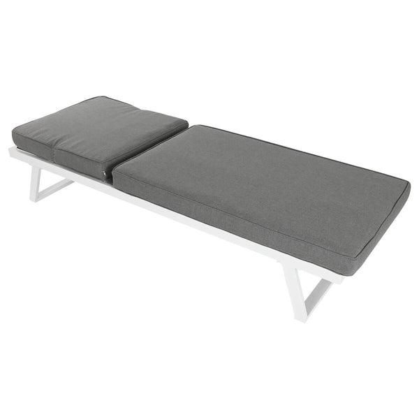 Gartenmöbel Home ESPRIT Grau 130 x 68 x 65 cm 190 x 70 x 65 cm 198 x 68 x 65 cm