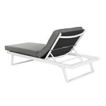 Gartenmöbel Home ESPRIT Grau 130 x 68 x 65 cm 190 x 70 x 65 cm 198 x 68 x 65 cm