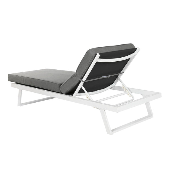 Gartenmöbel Home ESPRIT Grau 130 x 68 x 65 cm 190 x 70 x 65 cm 198 x 68 x 65 cm