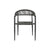 Havestol Home ESPRIT Schwarz Dunkelgrau Aluminium Rattan 56 x 60 x 78 cm