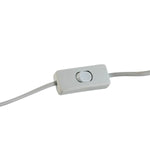 Tischlampe Home ESPRIT Braun Rosa Salz Mango-Holz 15 W 220 V 16 x 7 x 18 cm