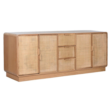 Anrichte Home ESPRIT natürlich Rattan Eg Holz MDF 182 x 45 x 71 cm