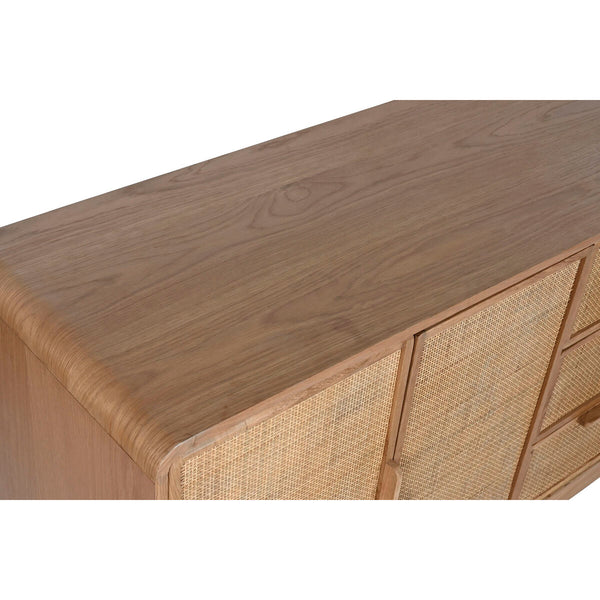 Anrichte Home ESPRIT natürlich Rattan Eg Holz MDF 182 x 45 x 71 cm