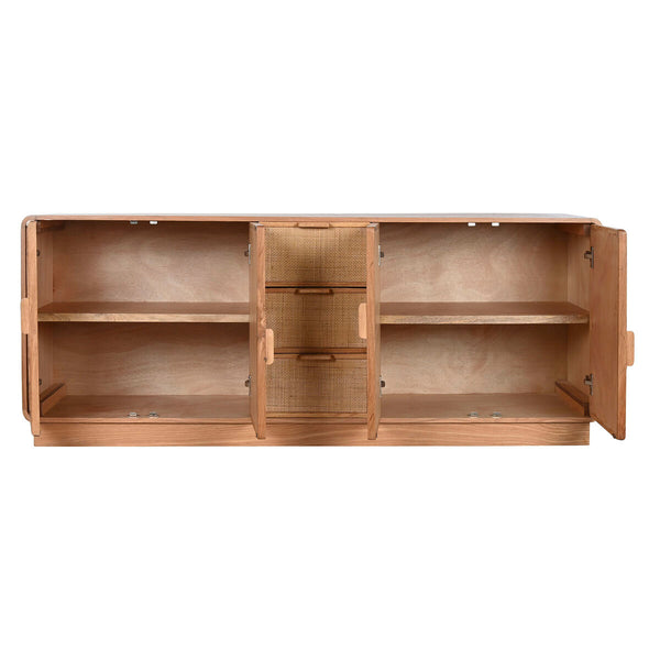 Anrichte Home ESPRIT natürlich Rattan Eg Holz MDF 182 x 45 x 71 cm