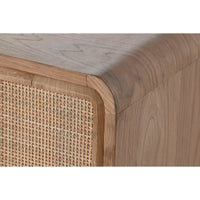Anrichte Home ESPRIT natürlich Rattan Eg Holz MDF 182 x 45 x 71 cm