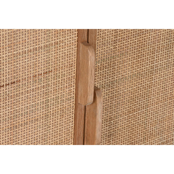 Anrichte Home ESPRIT natürlich Rattan Eg Holz MDF 182 x 45 x 71 cm