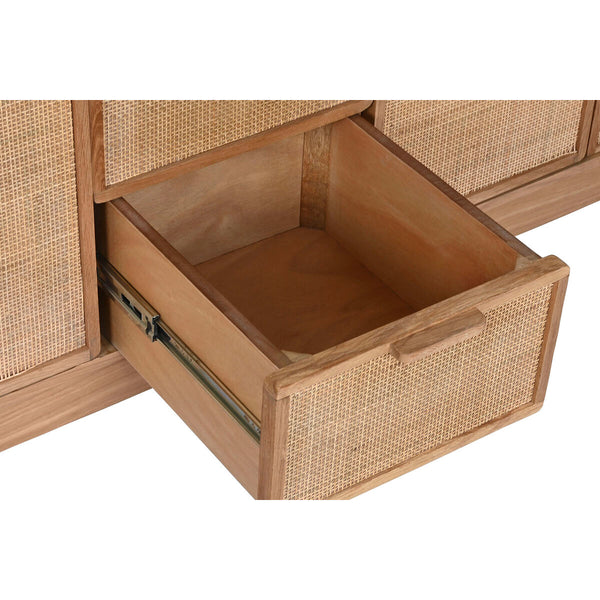 Anrichte Home ESPRIT natürlich Rattan Eg Holz MDF 182 x 45 x 71 cm